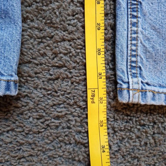 Express Size 7/8 Long Hipster Flare 32" Inseam GUC Jeans-Item #175 - Picture 3 of 6